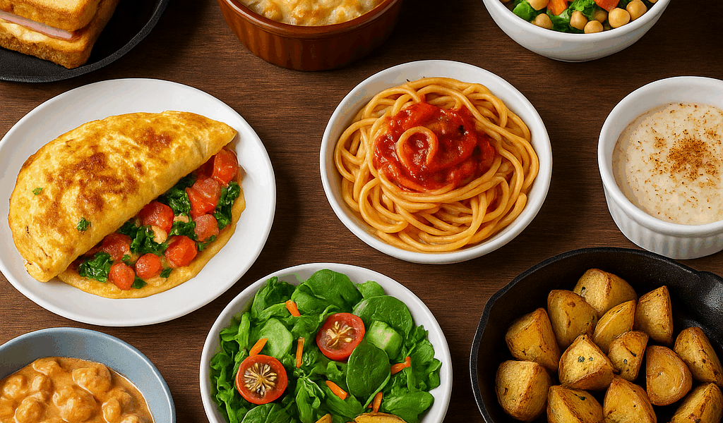 10 receitas fáceis para quem mora sozinho